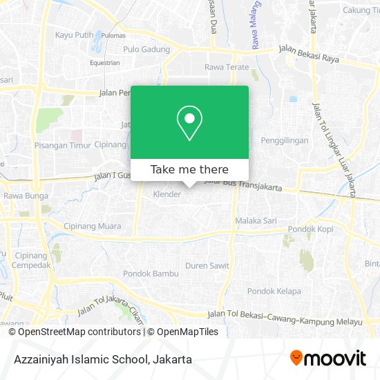 Azzainiyah Islamic School map