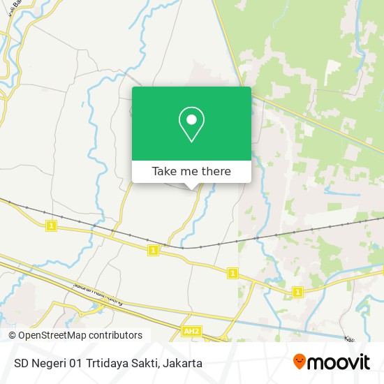 SD Negeri 01 Trtidaya Sakti map