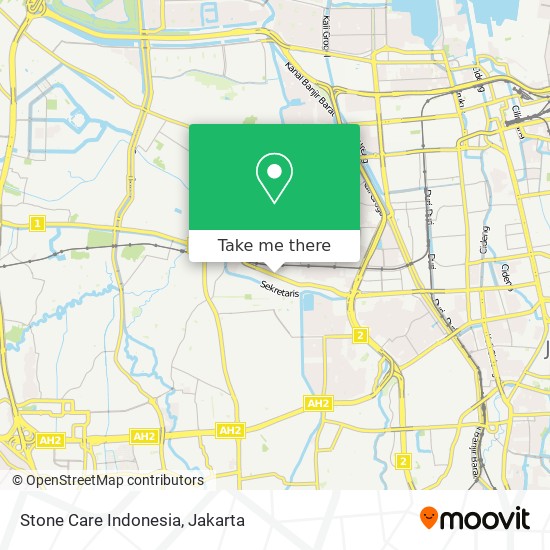 Stone Care Indonesia map