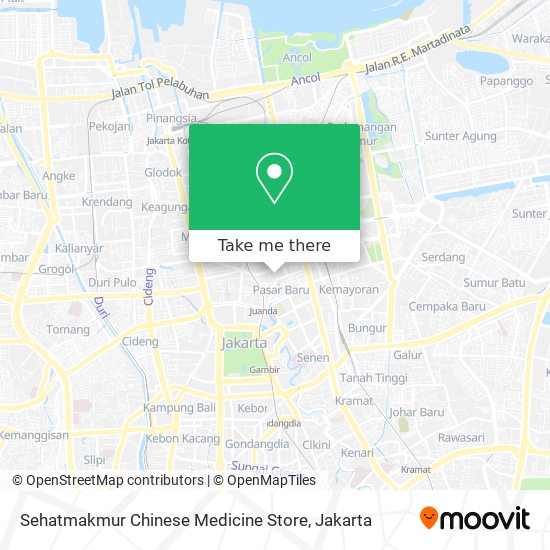 Sehatmakmur Chinese Medicine Store map