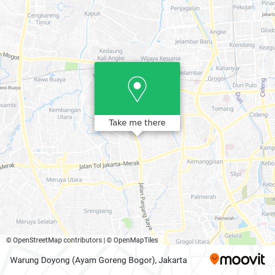 Warung Doyong (Ayam Goreng Bogor) map