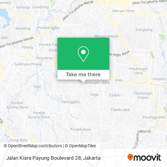 Jalan Kiara Payung Boulevard 28 map