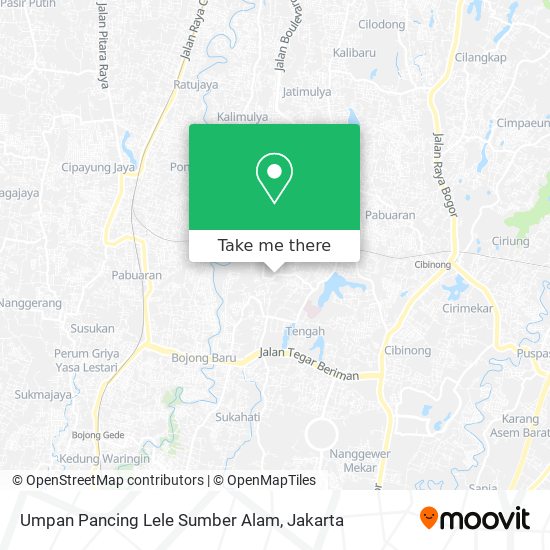 Umpan Pancing Lele Sumber Alam map