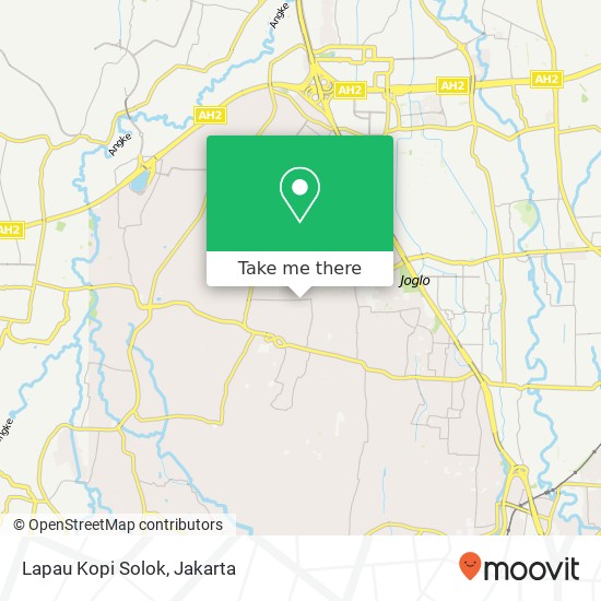 Lapau Kopi Solok map