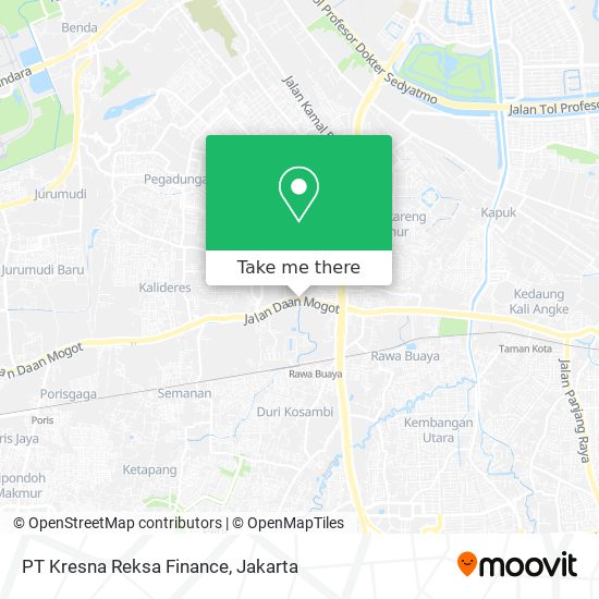 PT Kresna Reksa Finance map