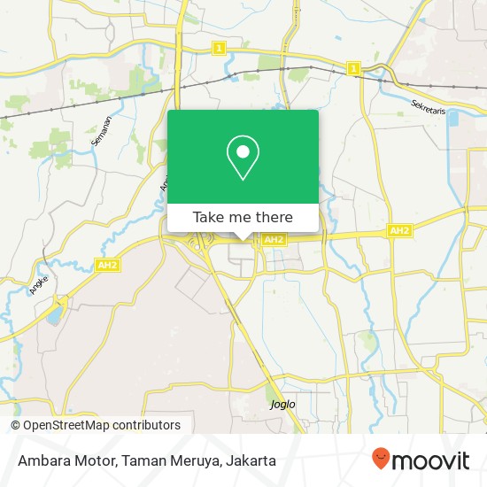 Ambara Motor, Taman Meruya map