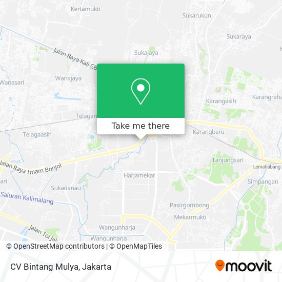 CV Bintang Mulya map