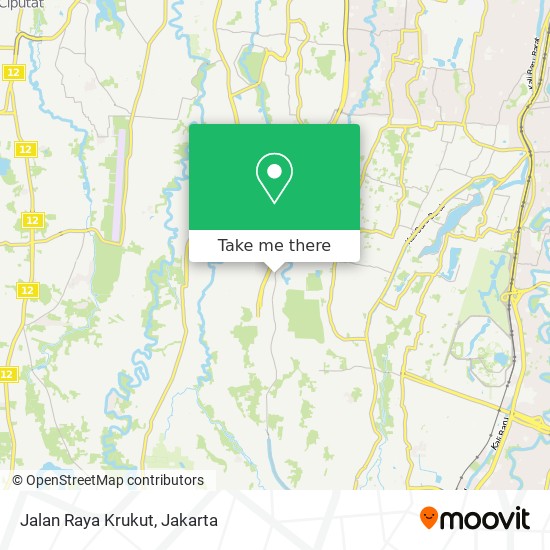 Jalan Raya Krukut map