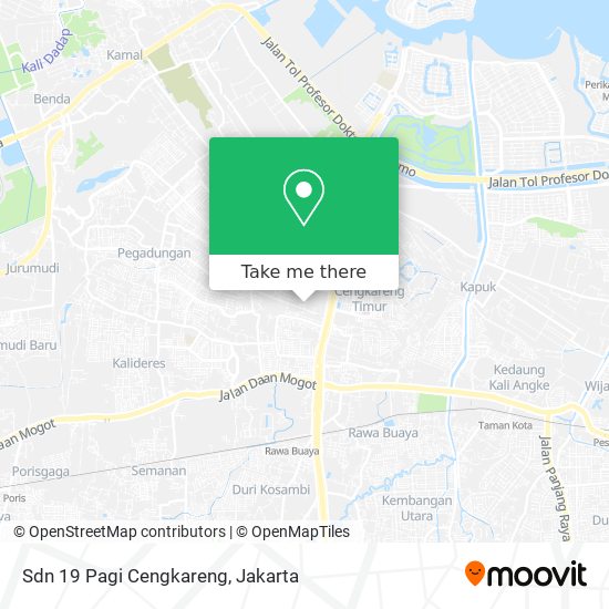 Sdn 19 Pagi Cengkareng map