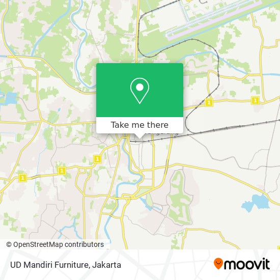 UD Mandiri Furniture map