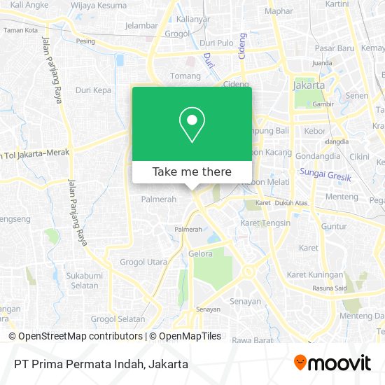 PT Prima Permata Indah map