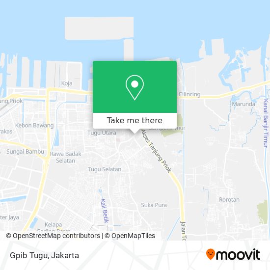 Gpib Tugu map