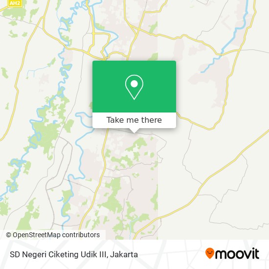 SD Negeri Ciketing Udik III map