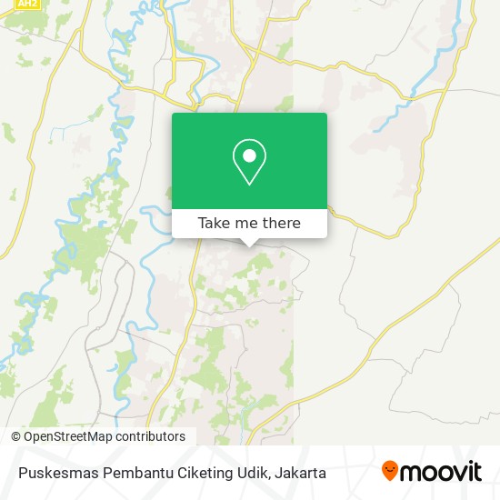 Puskesmas Pembantu Ciketing Udik map