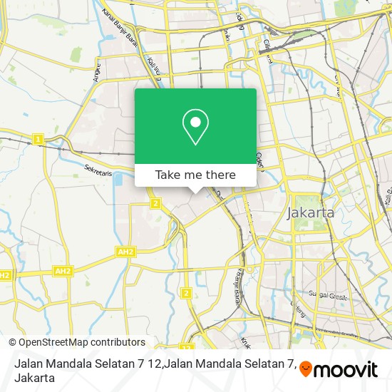 Jalan Mandala Selatan 7 12,Jalan Mandala Selatan 7 map