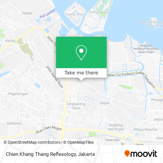 Chien Khang Thang Reflexology map