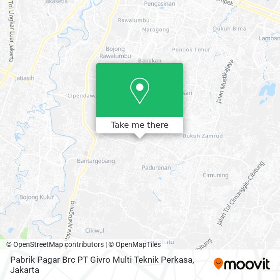 Pabrik Pagar Brc PT Givro Multi Teknik Perkasa map