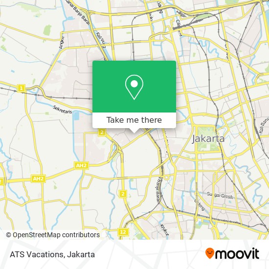 ATS Vacations map