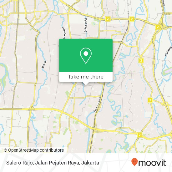 Salero Rajo, Jalan Pejaten Raya map