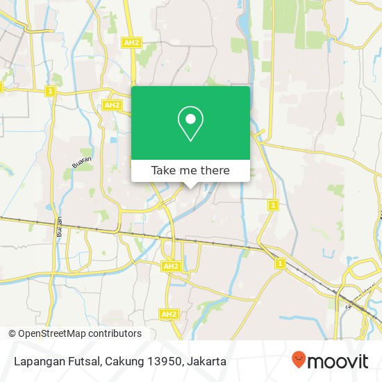 Lapangan Futsal, Cakung 13950 map