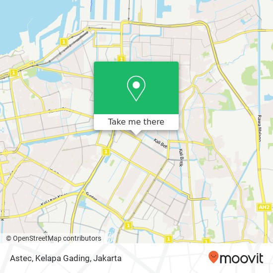 Astec, Kelapa Gading map