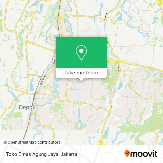 Toko Emas Agung Jaya map