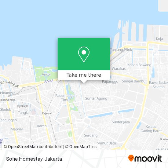 Sofie Homestay map