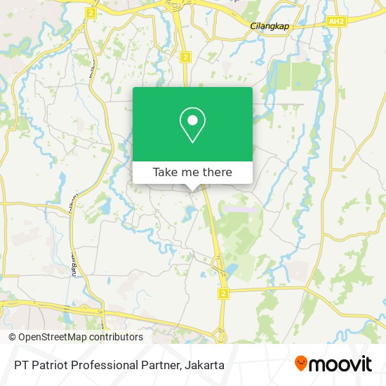 PT Patriot Professional Partner map