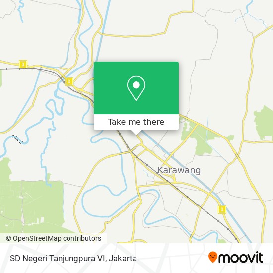 SD Negeri Tanjungpura VI map