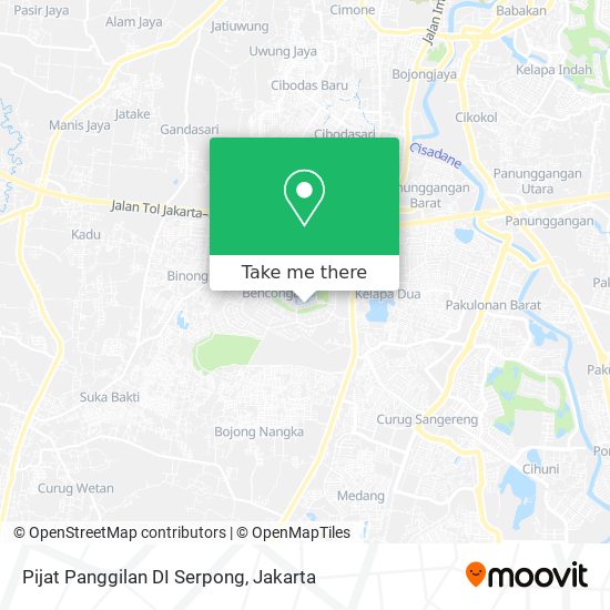 Pijat Panggilan DI Serpong map