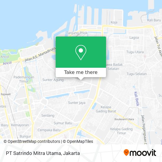 PT Satrindo Mitra Utama map