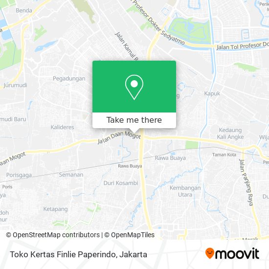 Toko Kertas Finlie Paperindo map