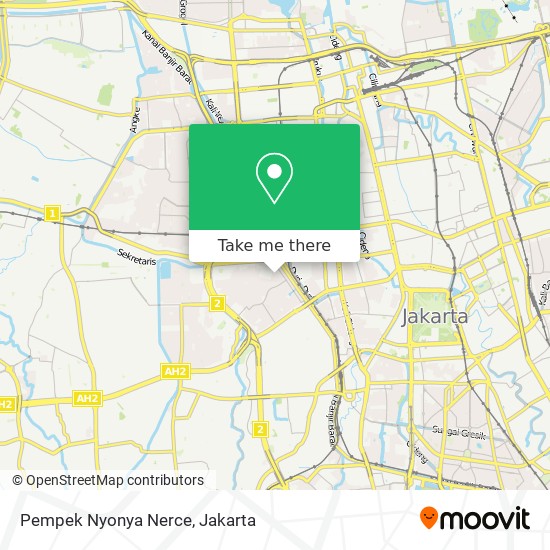 Pempek Nyonya Nerce map