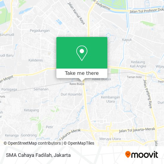 SMA Cahaya Fadilah map