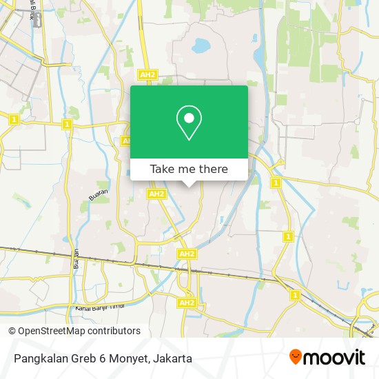 Pangkalan Greb 6 Monyet map