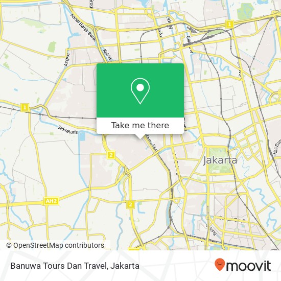 Banuwa Tours Dan Travel map