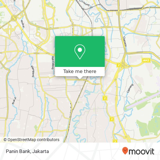 Panin Bank map