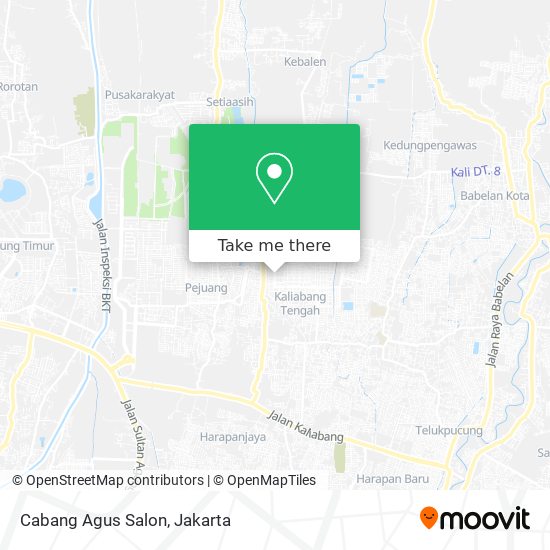 Cabang Agus Salon map