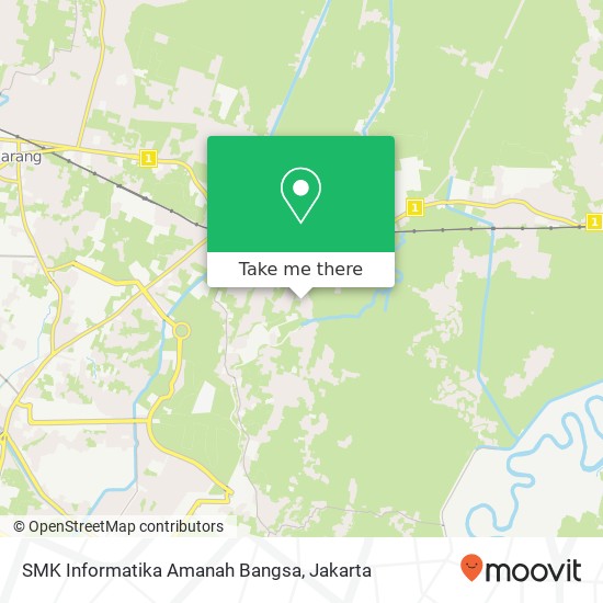 SMK Informatika Amanah Bangsa, Jalan Raya Citarik map