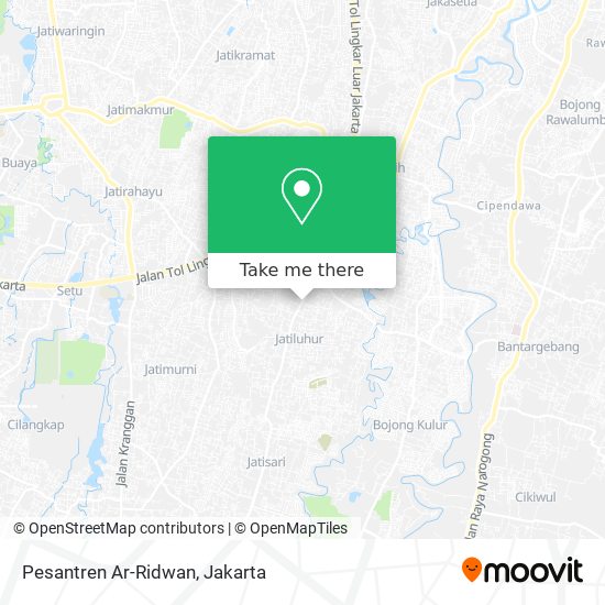 Pesantren Ar-Ridwan map