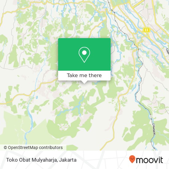 Toko Obat Mulyaharja map