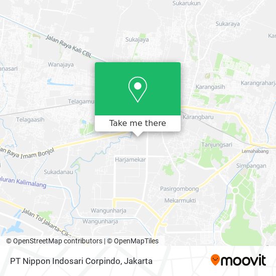 PT Nippon Indosari Corpindo map