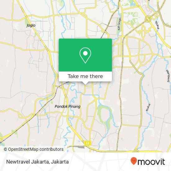 Newtravel Jakarta map