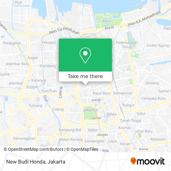 New Budi Honda map