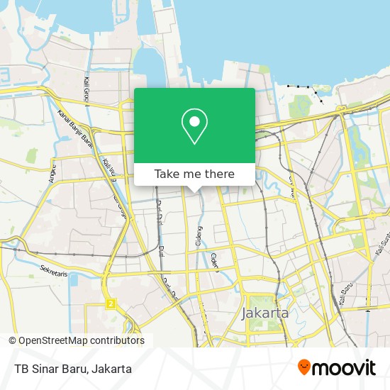 TB Sinar Baru map