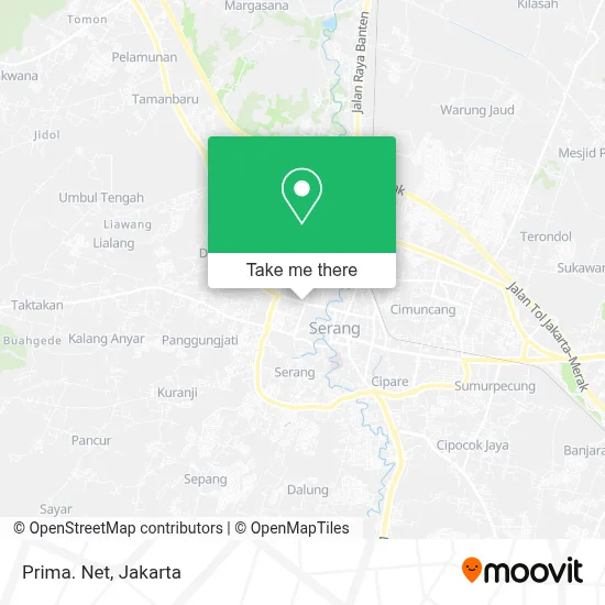 Prima. Net map