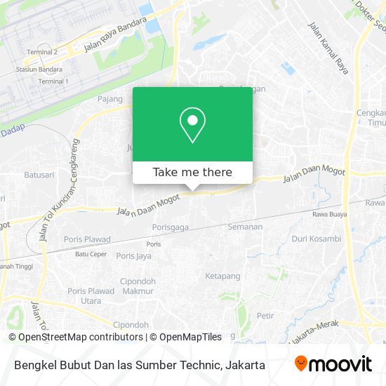 Bengkel Bubut Dan las Sumber Technic map