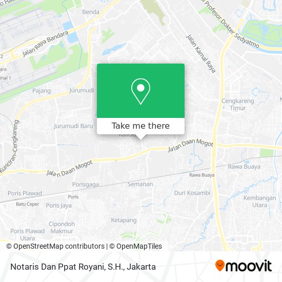 Notaris Dan Ppat Royani, S.H. map