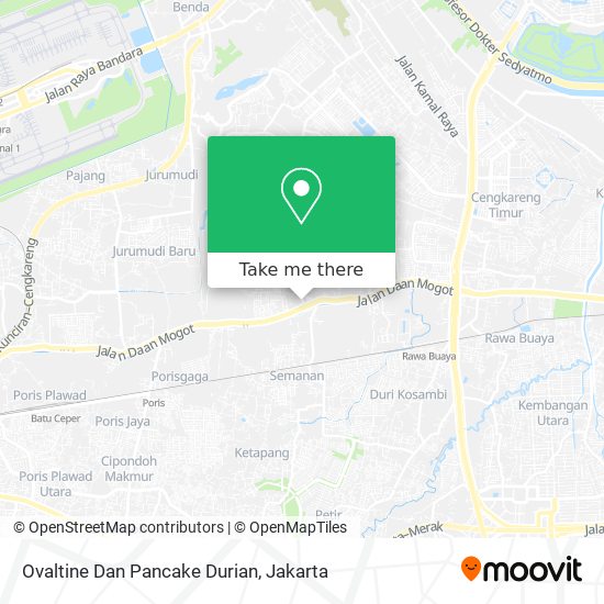 Ovaltine Dan Pancake Durian map