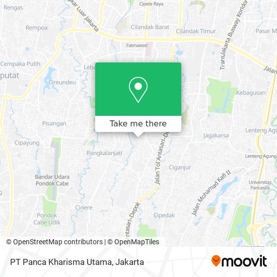 PT Panca Kharisma Utama map